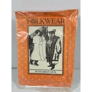 Folkwear 150 Hungarian Szur Coat Cape Sewing Pattern Unisex All Sizes Historical
